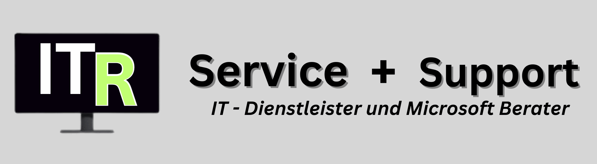 ITR - Service + Support Online Banner